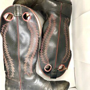 Vintage Men's Texas Western Cowboy Boots Size 10 D